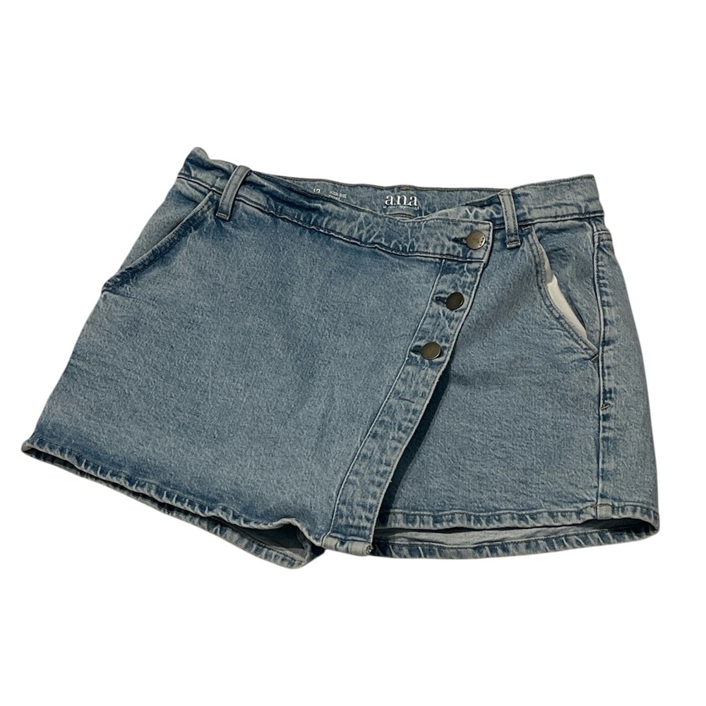 a.n.a  casual Light Blue Women's Skorts 99% cotton - Picture 10 of 13